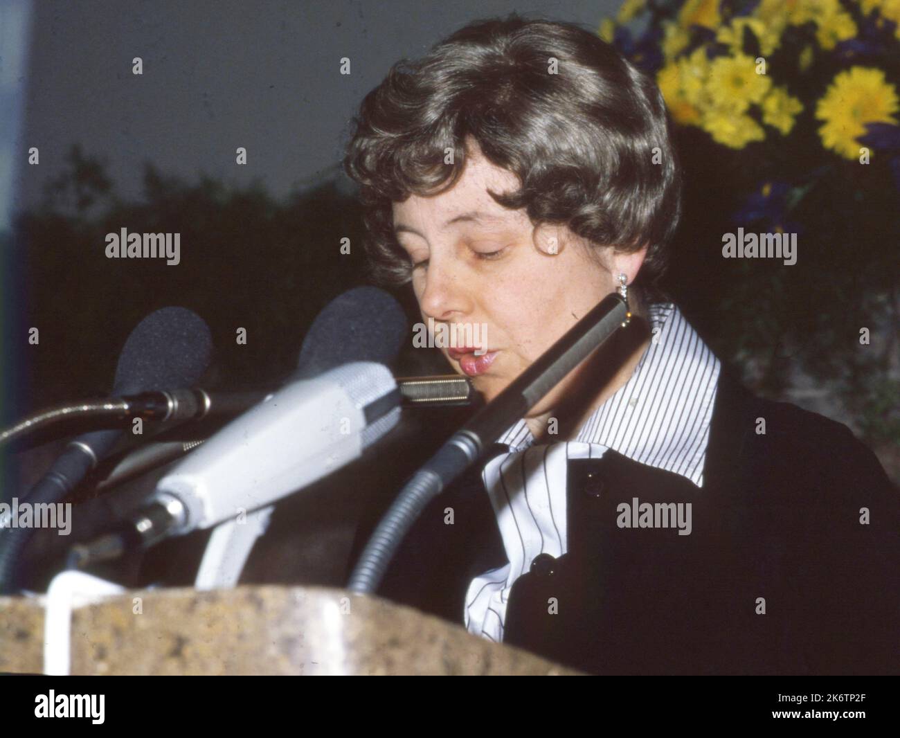 Ruhr area. Peace movement. Prof. Dr. Uta Ranke-Heinemann ca. 1981-2 ...
