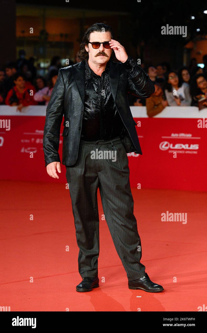 ROME, ITALY - OCTOBER 15: Alberto Astorri attends the red carpet for 'Rapiniamo Il Duce' during the 17th Rome Film Festival at Auditorium Parco Della Musica on October 15, 2022 in Rome, Italy. Credit: Live Media Publishing Group/Alamy Live News Stock Photo