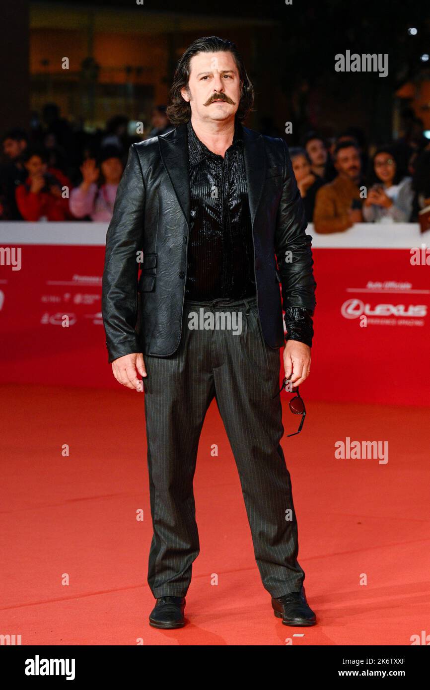 ROME, ITALY - OCTOBER 15: Alberto Astorri attends the red carpet for 'Rapiniamo Il Duce' during the 17th Rome Film Festival at Auditorium Parco Della Musica on October 15, 2022 in Rome, Italy. Credit: Live Media Publishing Group/Alamy Live News Stock Photo