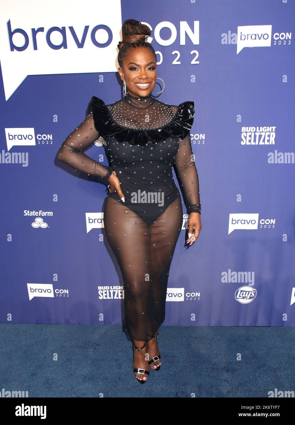 New York, USA. 14th Oct, 2022. Kandi Burruss attending Andy's Legends Ball Red Carpet at BravoCon held at Manhattan Center on October 14, 2022 in New York City, NY ©Steven Bergman/AFF-USA.COM Credit: AFF/Alamy Live News Stock Photo