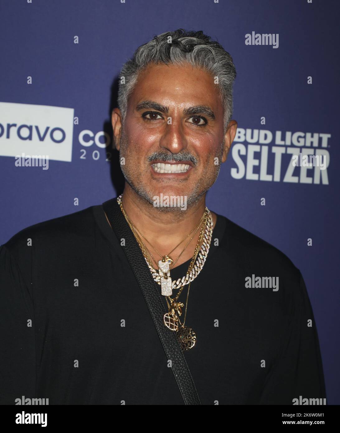 October 14, 2022, New York City, New York, USA Reality star REZA FARAHAN attends the red carpet