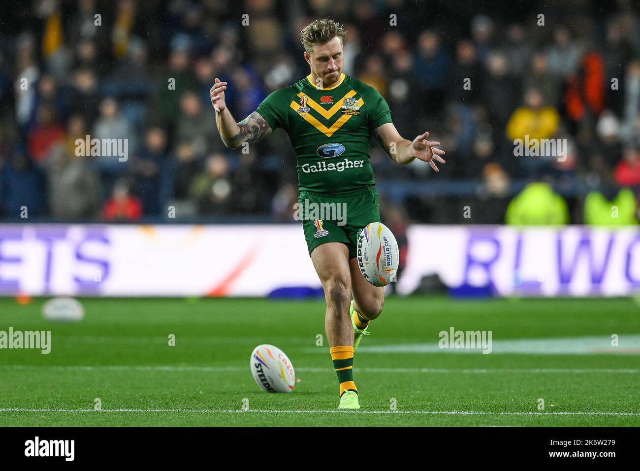 Cameron Munster of Australia during pre match warm up ahead of the ...