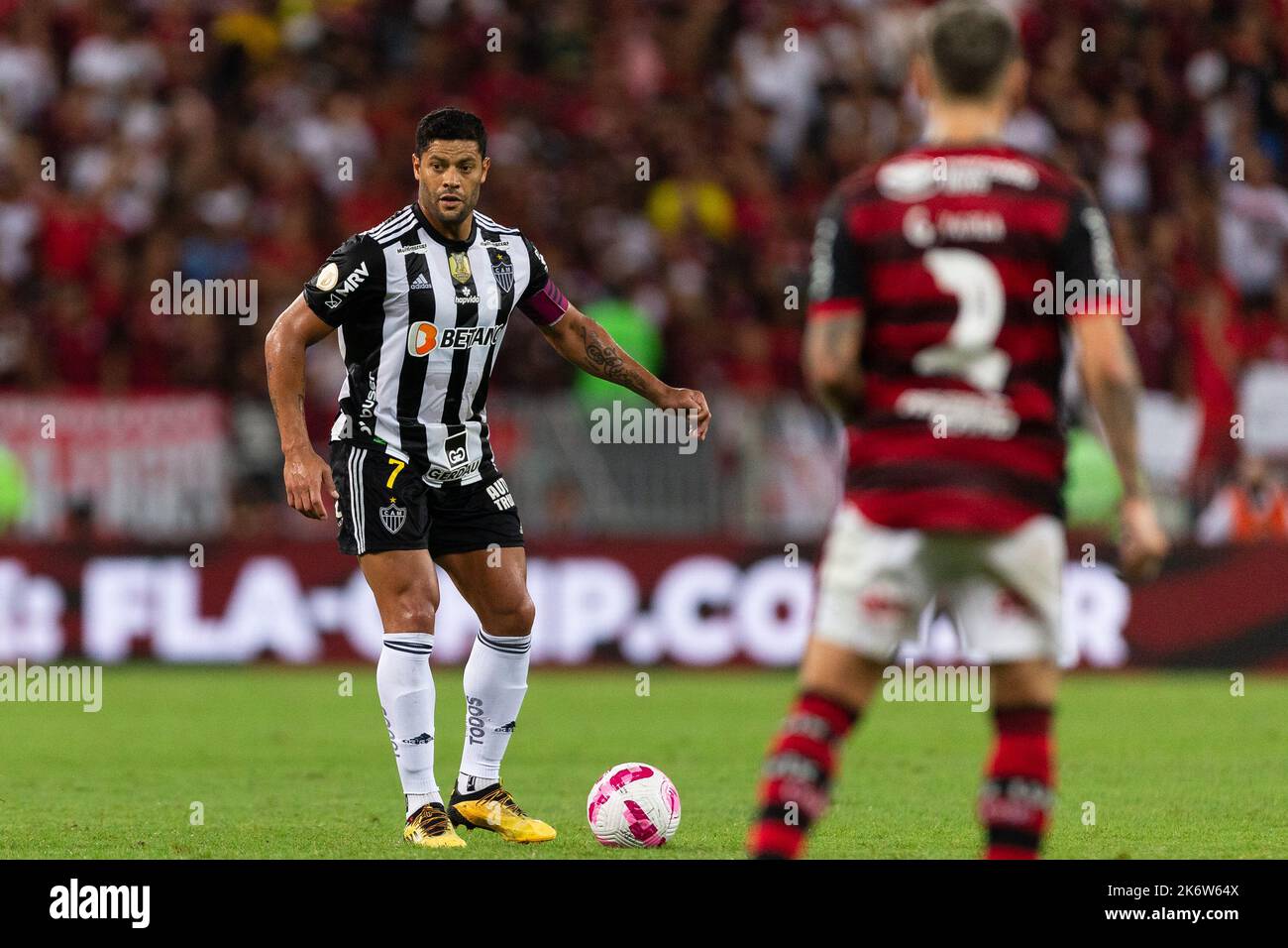 HULK of Atletico MG during the match between Flamengo and Atletico MG as part of Brasileirao Serie A 2022 at Maracana Stadium on October 15, 2022 in Rio de Janeiro, Brazil. Credit: Ruano Carneiro/Carneiro Images/Alamy Live News Stock Photo