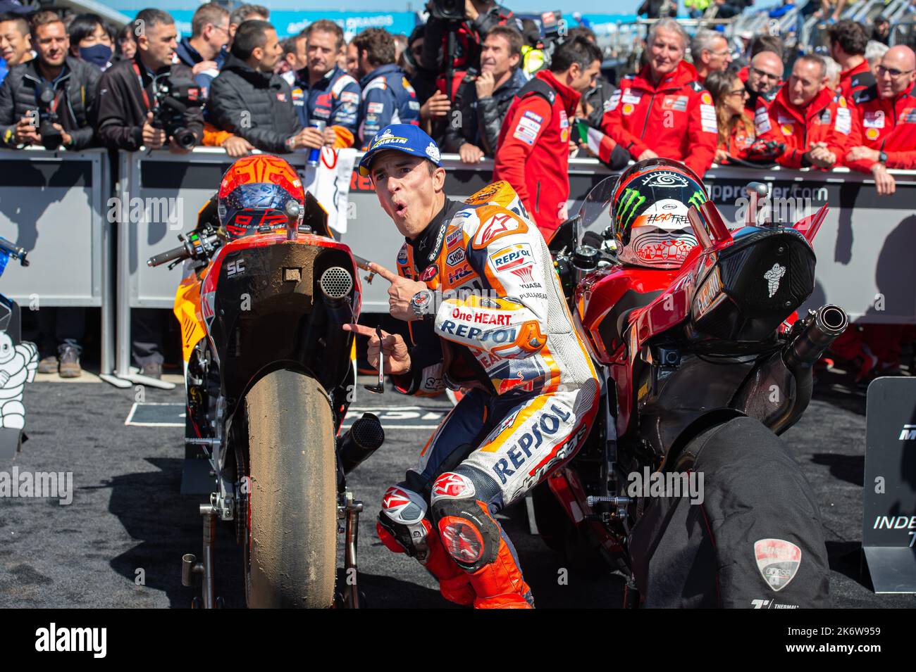 Motogp team hi-res stock photography and images