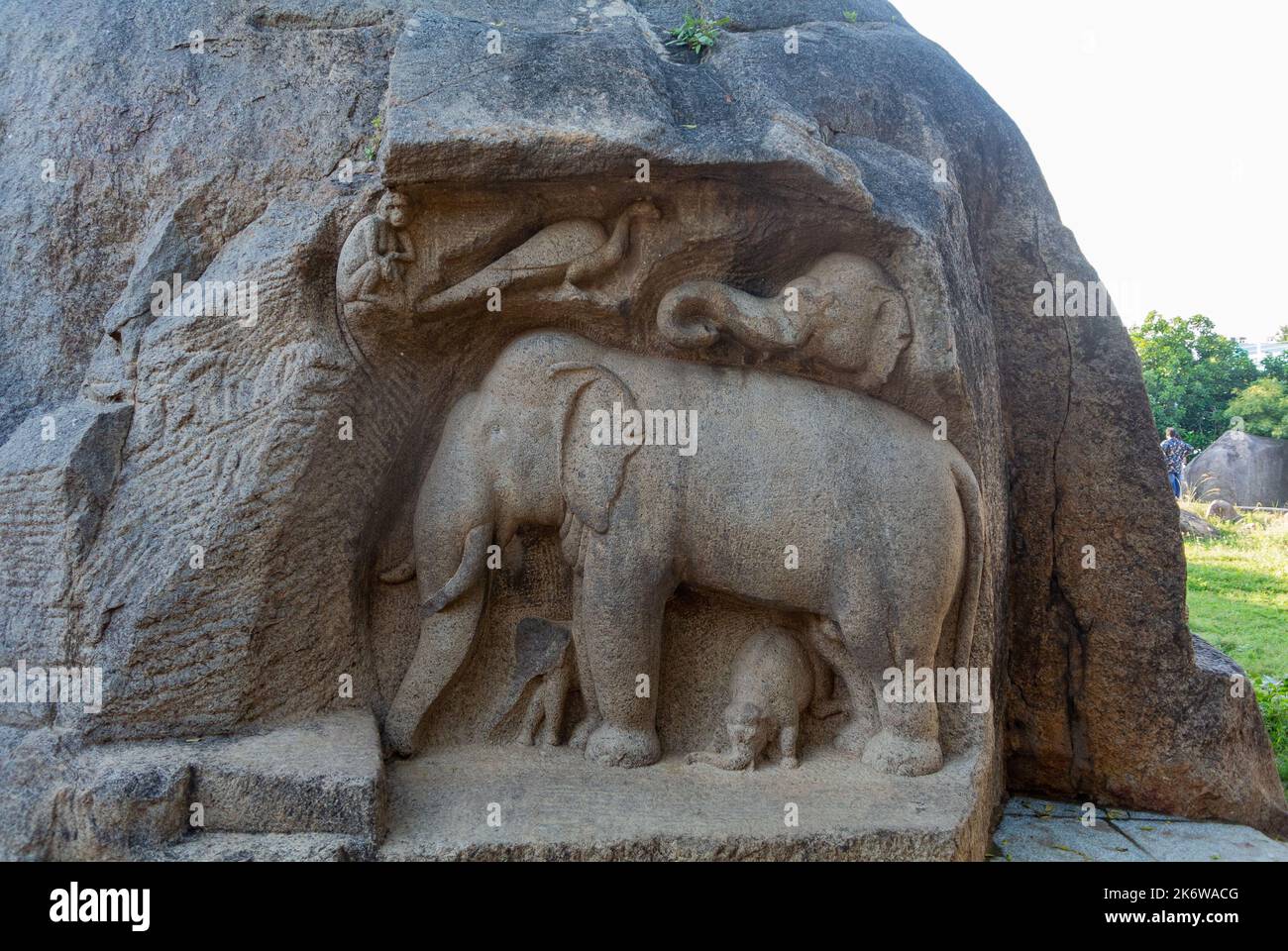Elephant sculpture india hi-res stock photography and images - Alamy