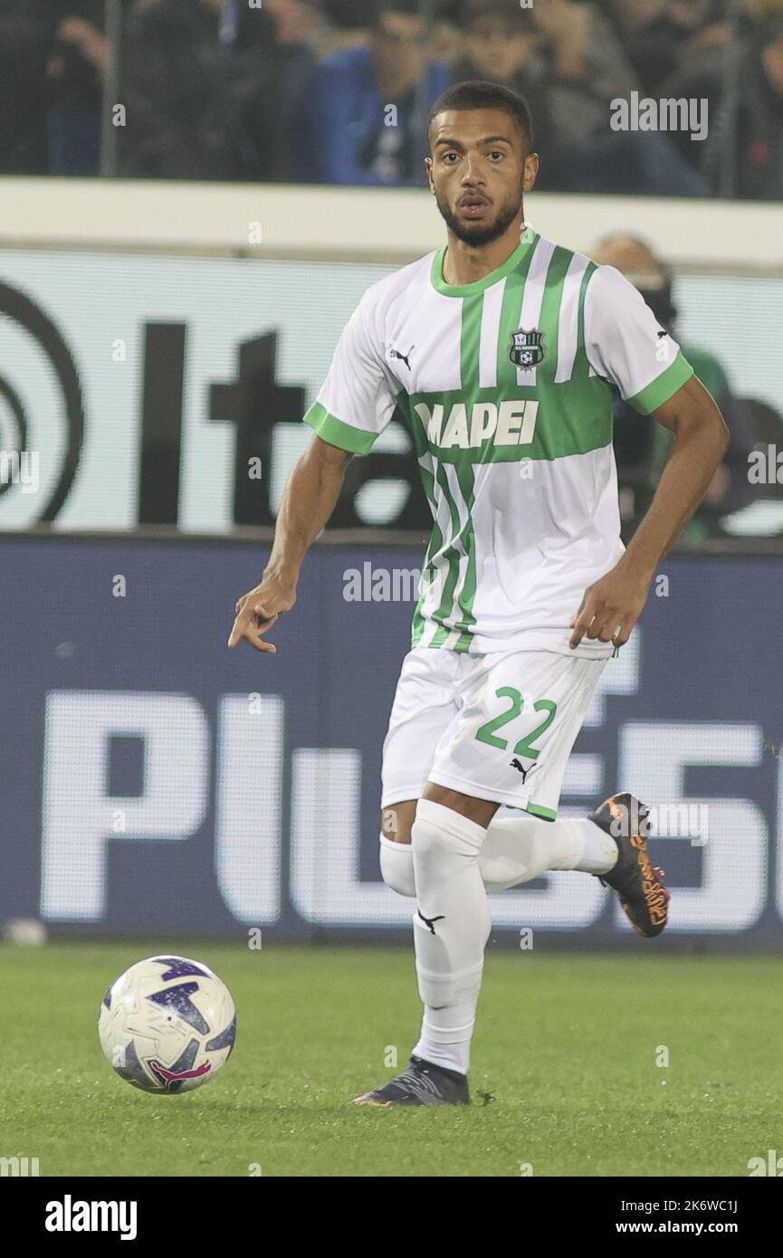 Maxime Lopex of US Sassuolo during Atalanta BC vs US Sassuolo, 10° Serie A  Tim 2022-23 game at Gewiss - Atleti Azzurri d'Italia Stadium in Bergamo (B  Stock Photo - Alamy