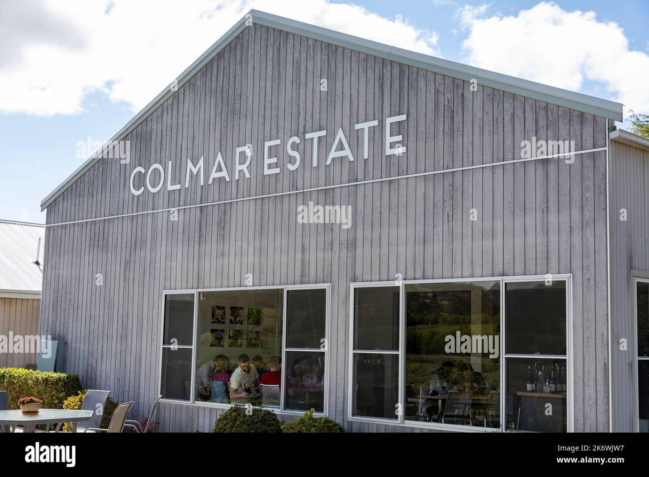 Colmar Estate vineyard and winery in Orange, central west New South
