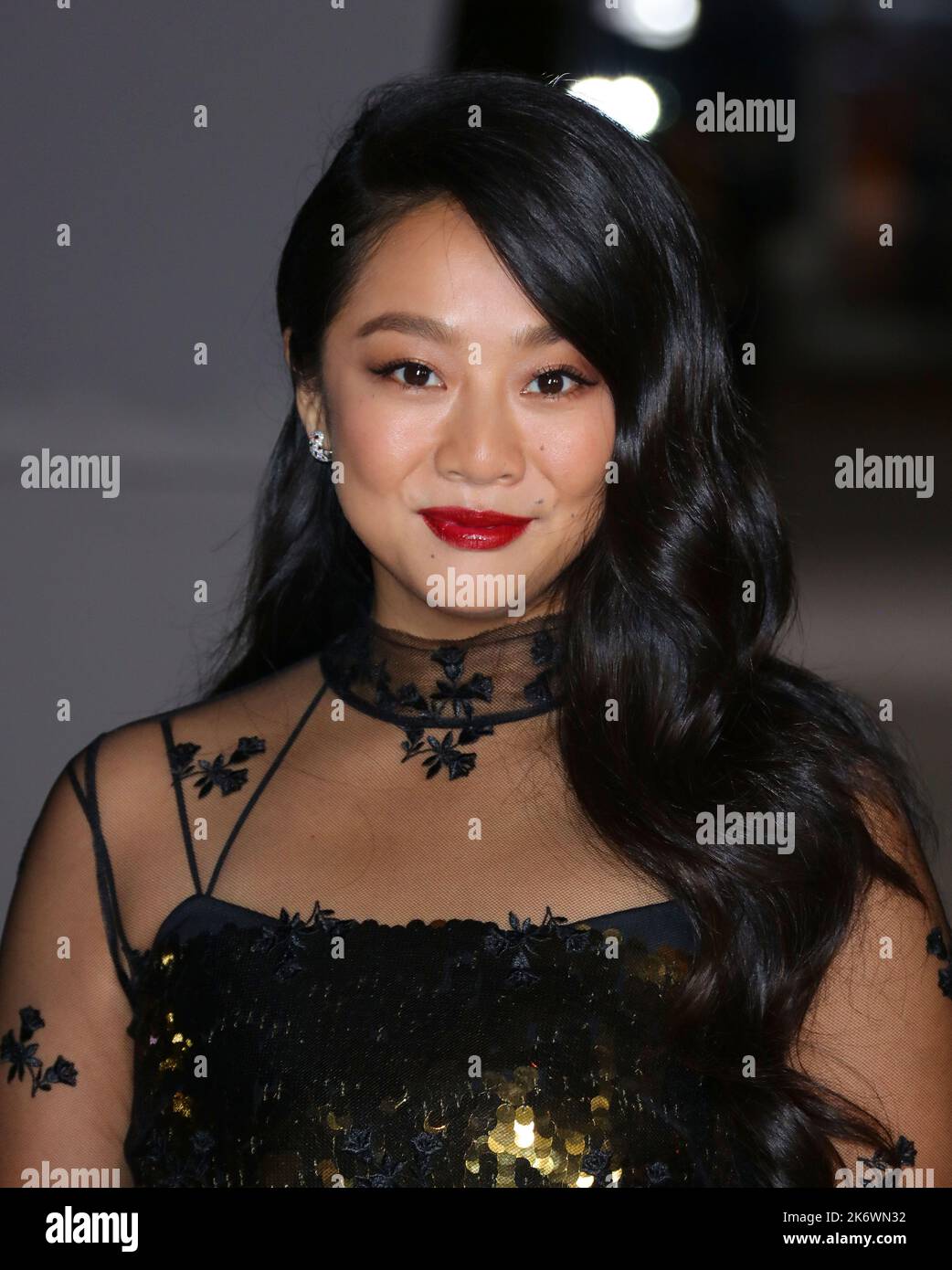 Stephanie Hsu arrives at The Second Annual Academy Museum Gala held at