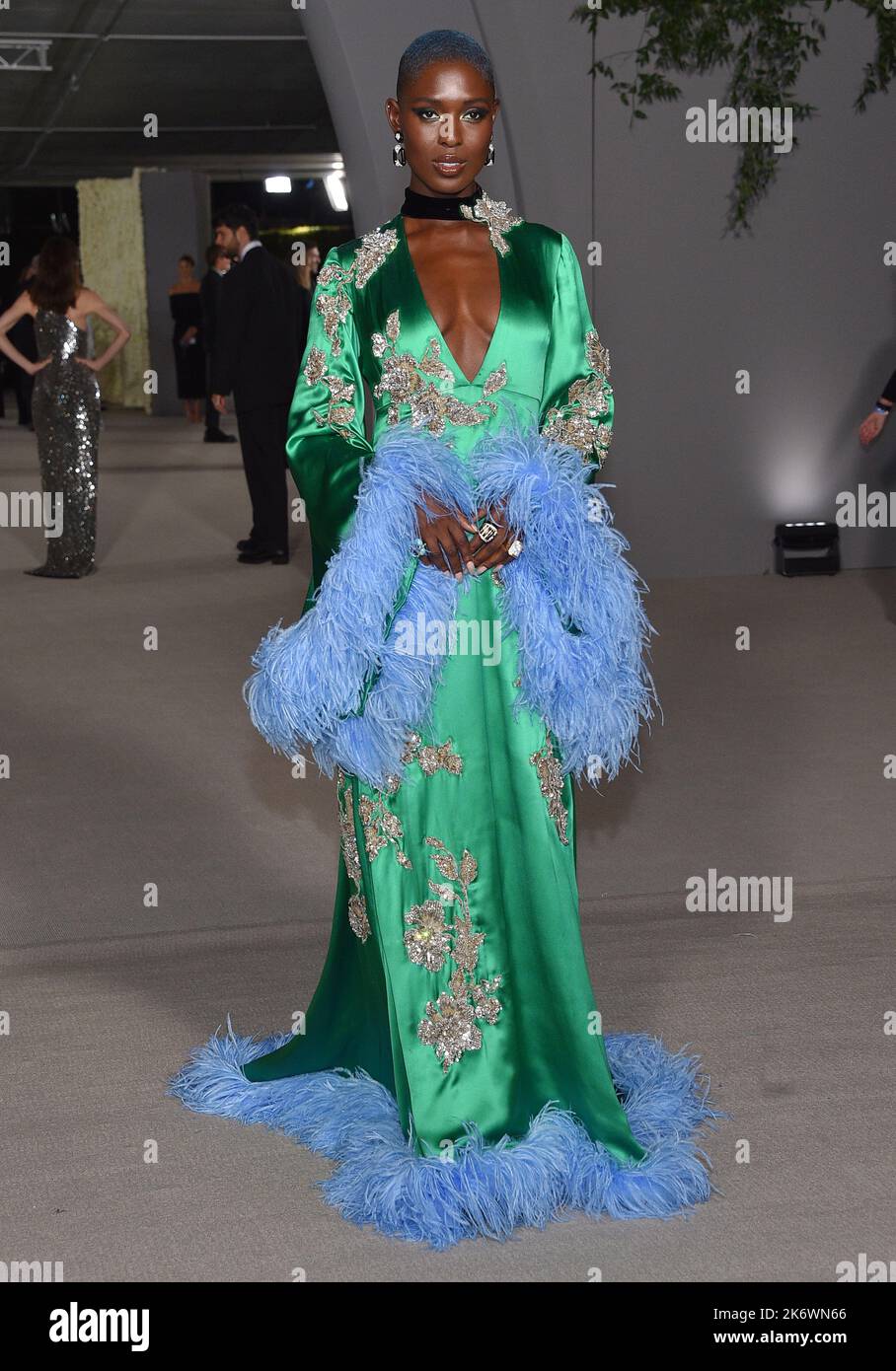Jodie Turner-Smith arriving at The Second Annual Academy Museum Gala ...