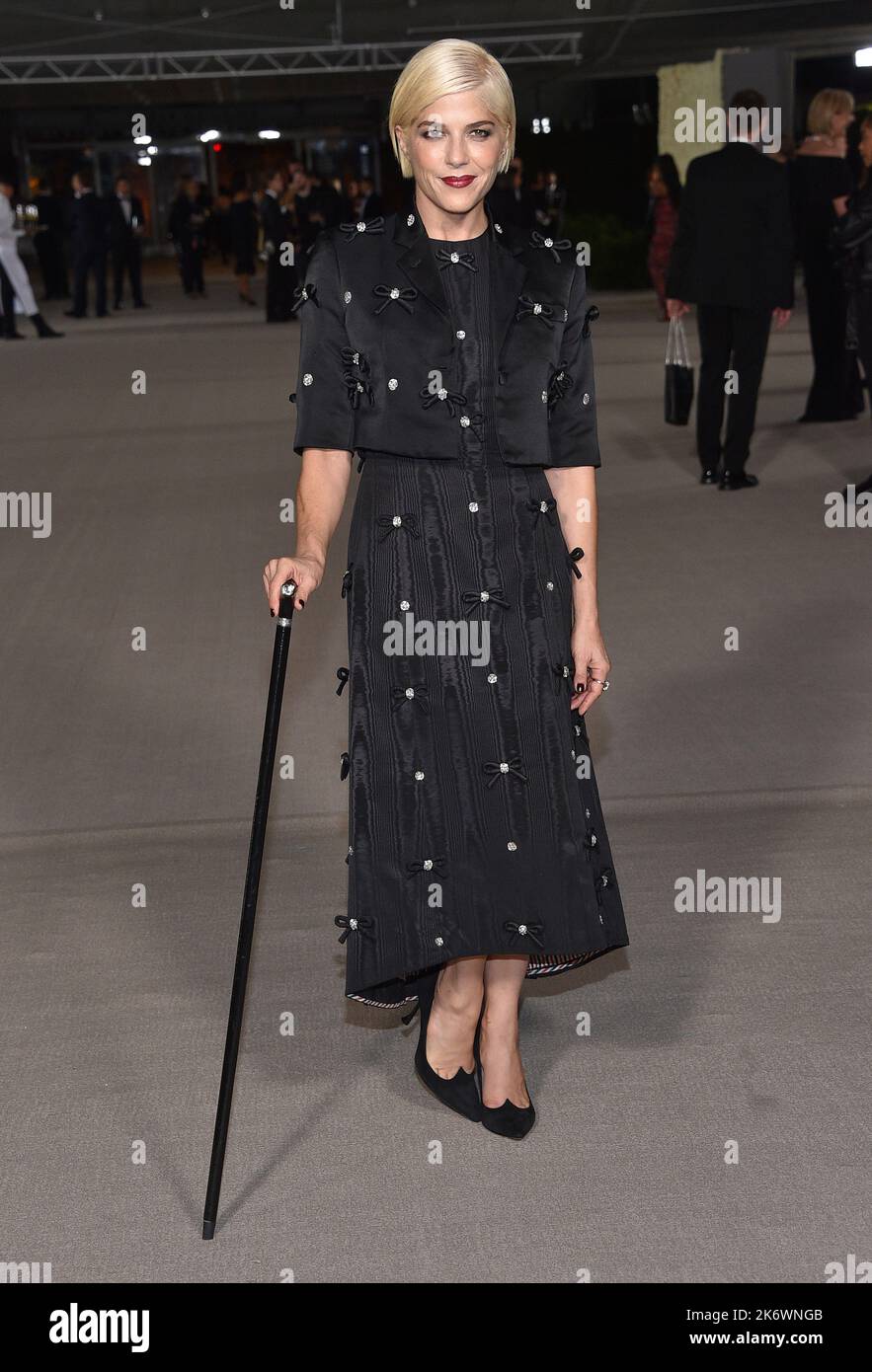 Selma Blair arriving at The Second Annual Academy Museum Gala held at