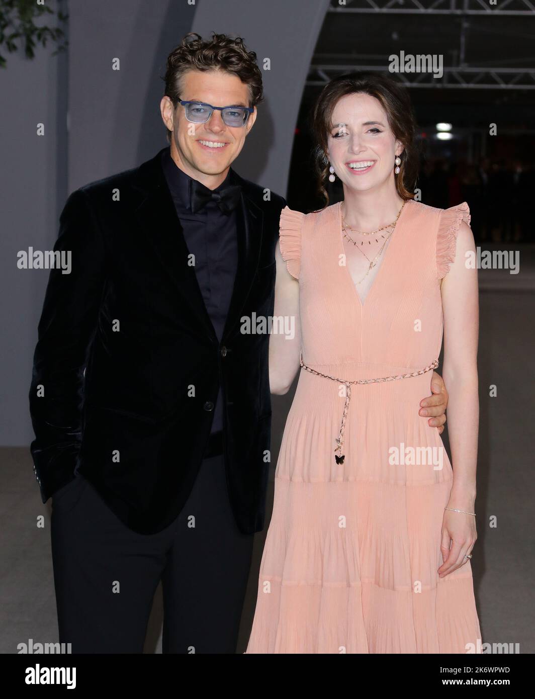 Los Angeles, USA. 16th Oct, 2022. Jason Blum, Lauren Schuker arrives at