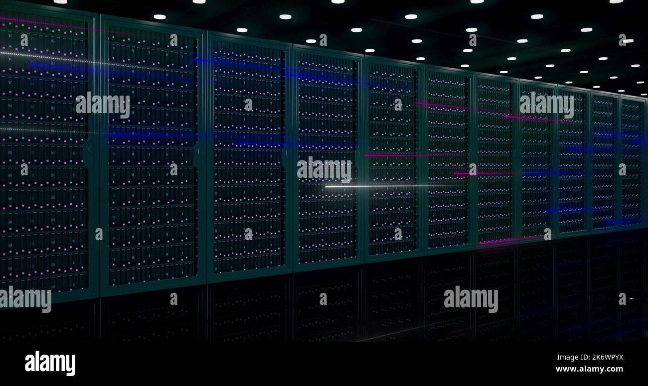 Digital information travels through fiber optic cables through the