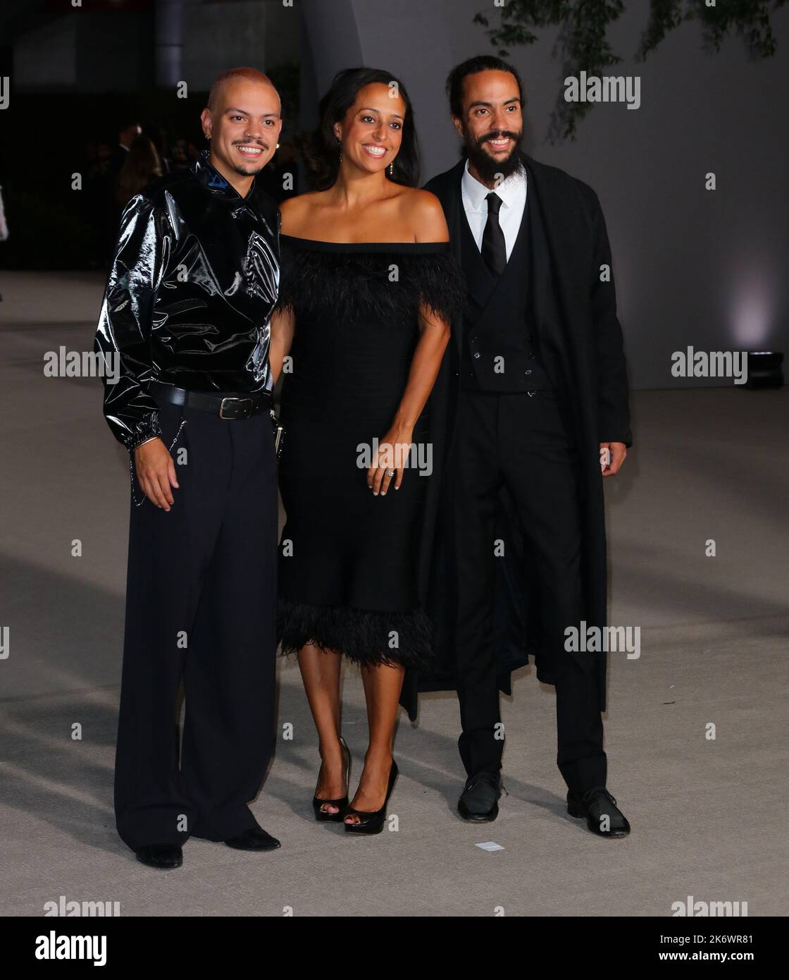 Evan Ross, Chudney Ross, Ross Naess arrives at The Second Annual