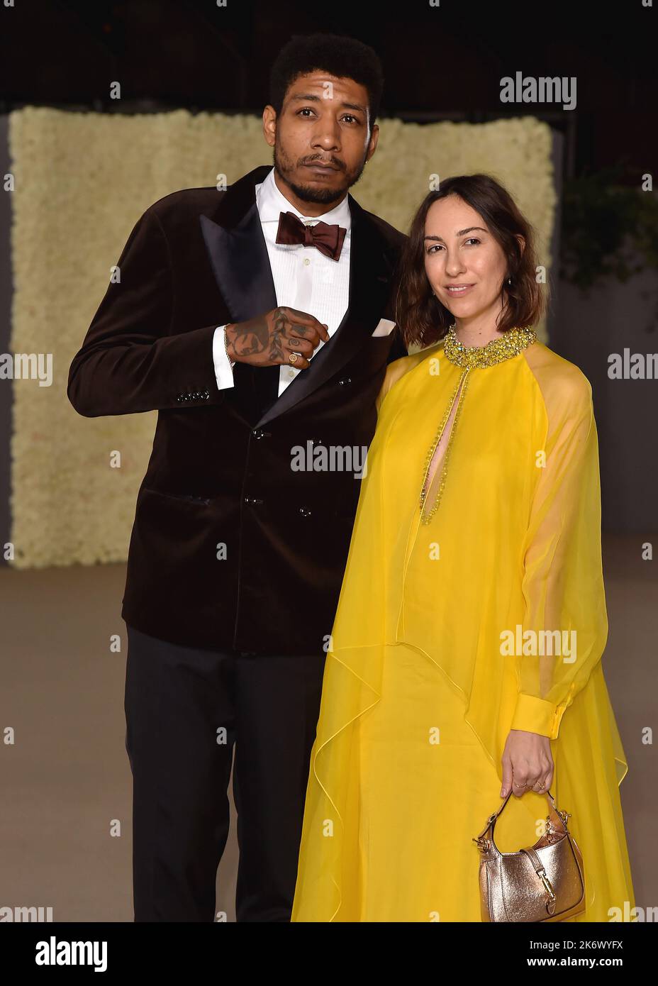 Honor Titus and Gia Coppola walking the red carpet at the Second Annual