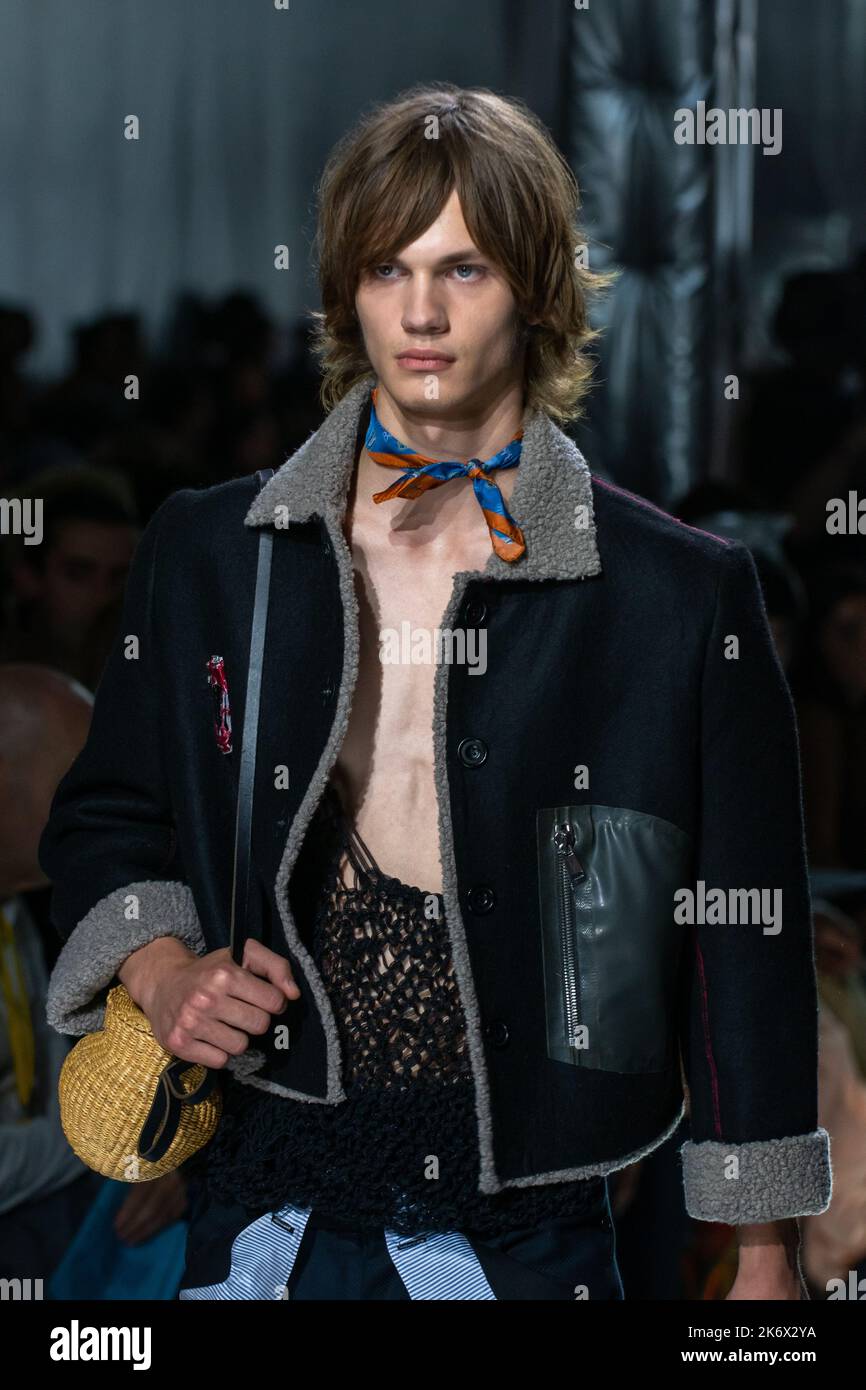 Hyeres, France. 14th Oct, 2022. A model walk the runway during the ...