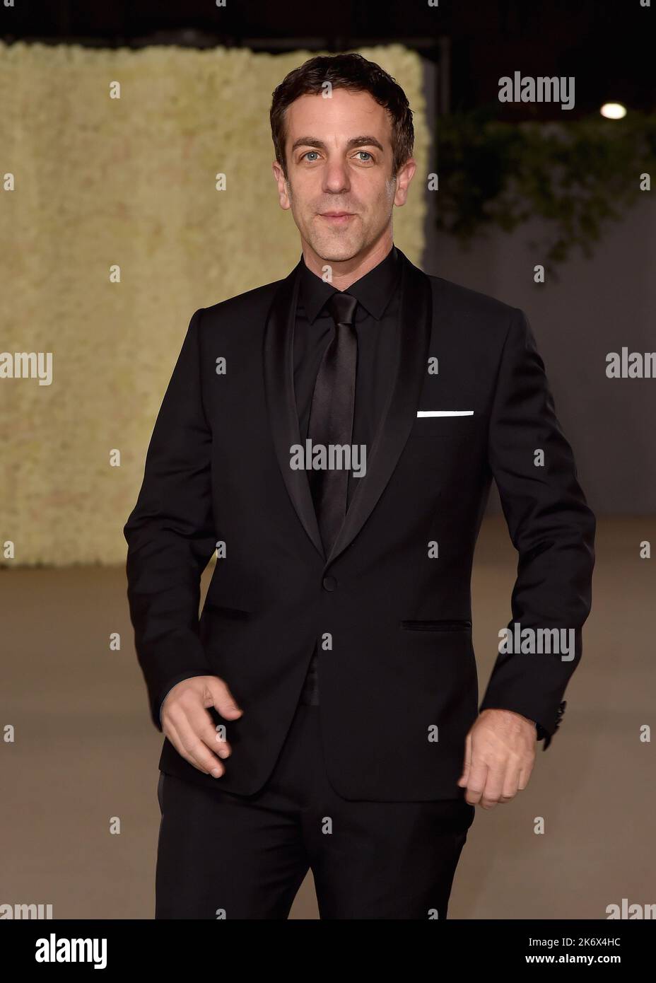 B.J. Novak walking the red carpet at the Second Annual Academy Museum