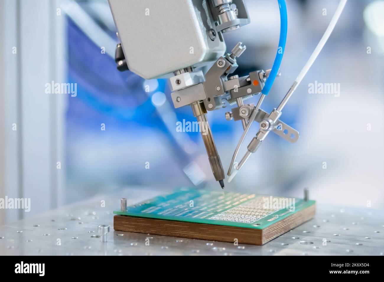 Process of selective soldering components to printed circuit boards at