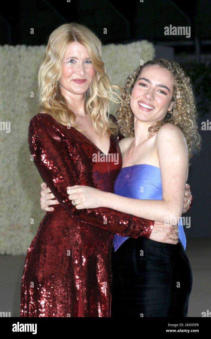 Laura Dern & Daughter Jaya Harper Suit Up For Armani Privé Show in Paris