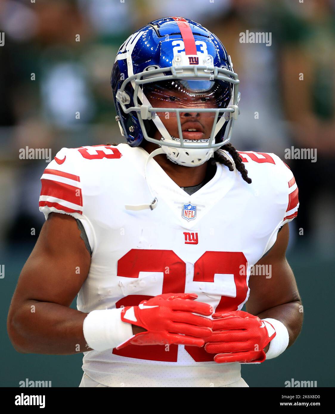 New York Giants' Gary Brightwell during the NFL International match at
