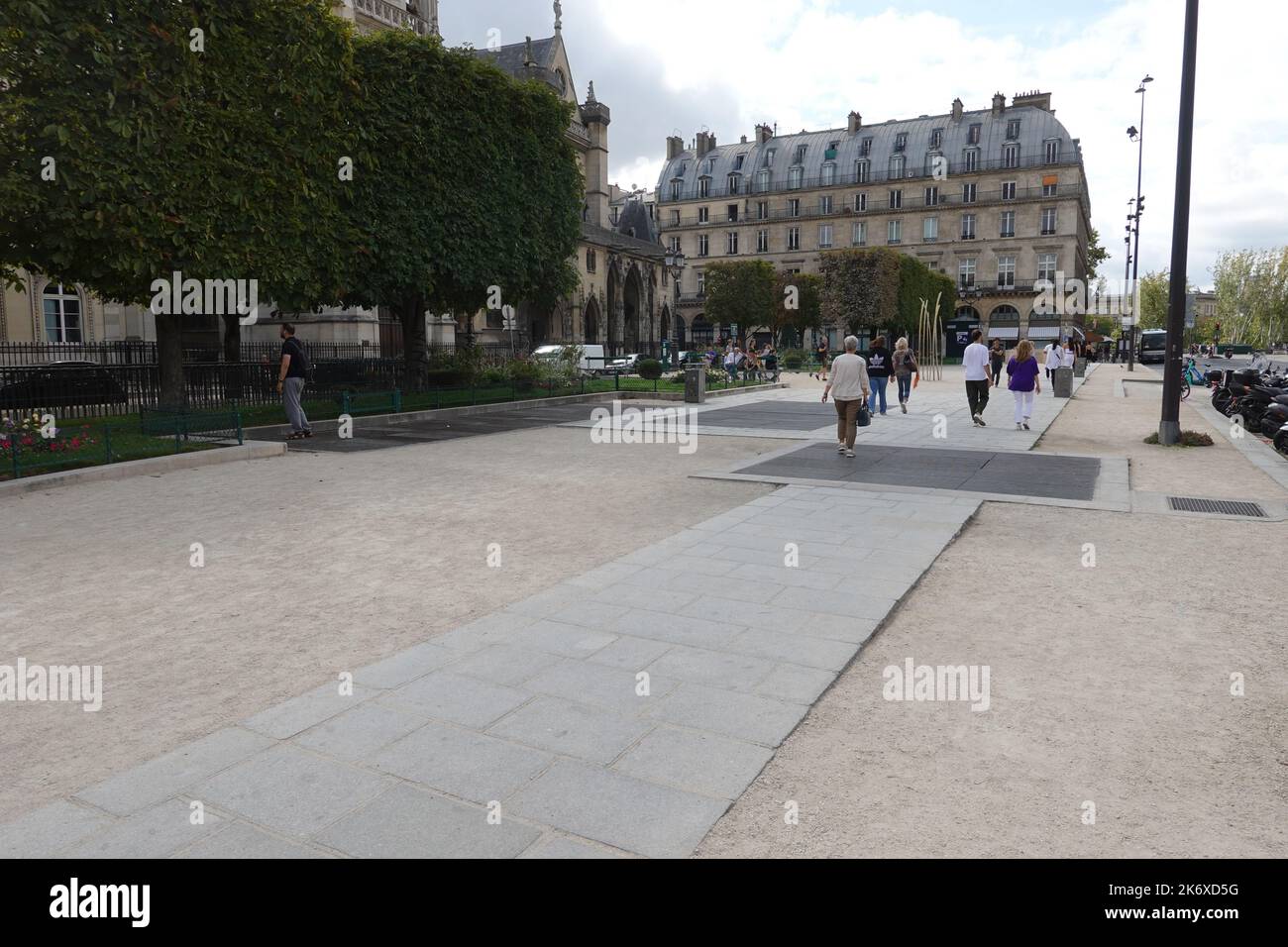 Paris, Place du Louvre // Paris, Place du Louvre Stock Photo