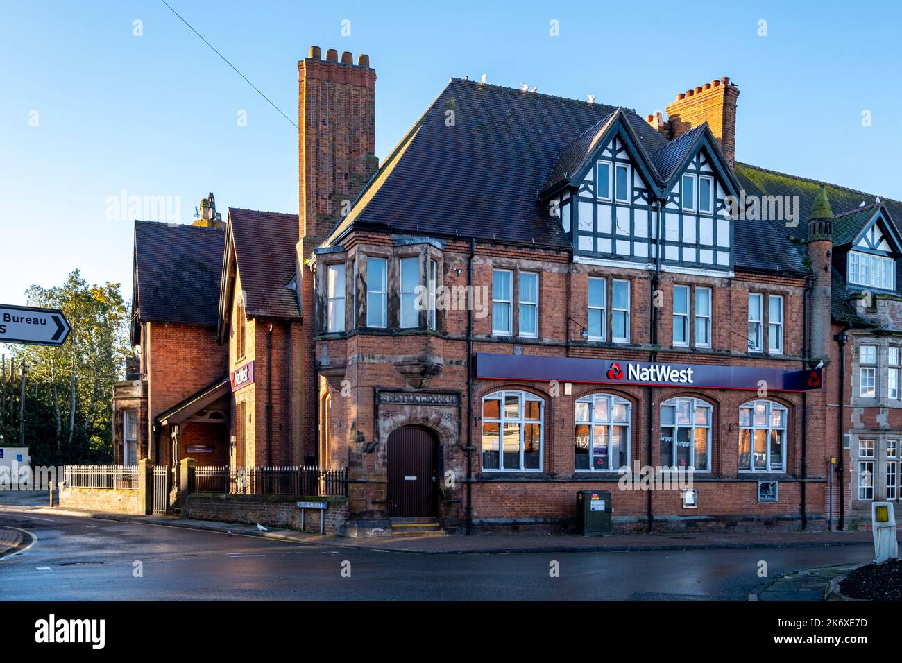 Natwest bank in town centre of Sandbach Cheshire UK Stock Photo