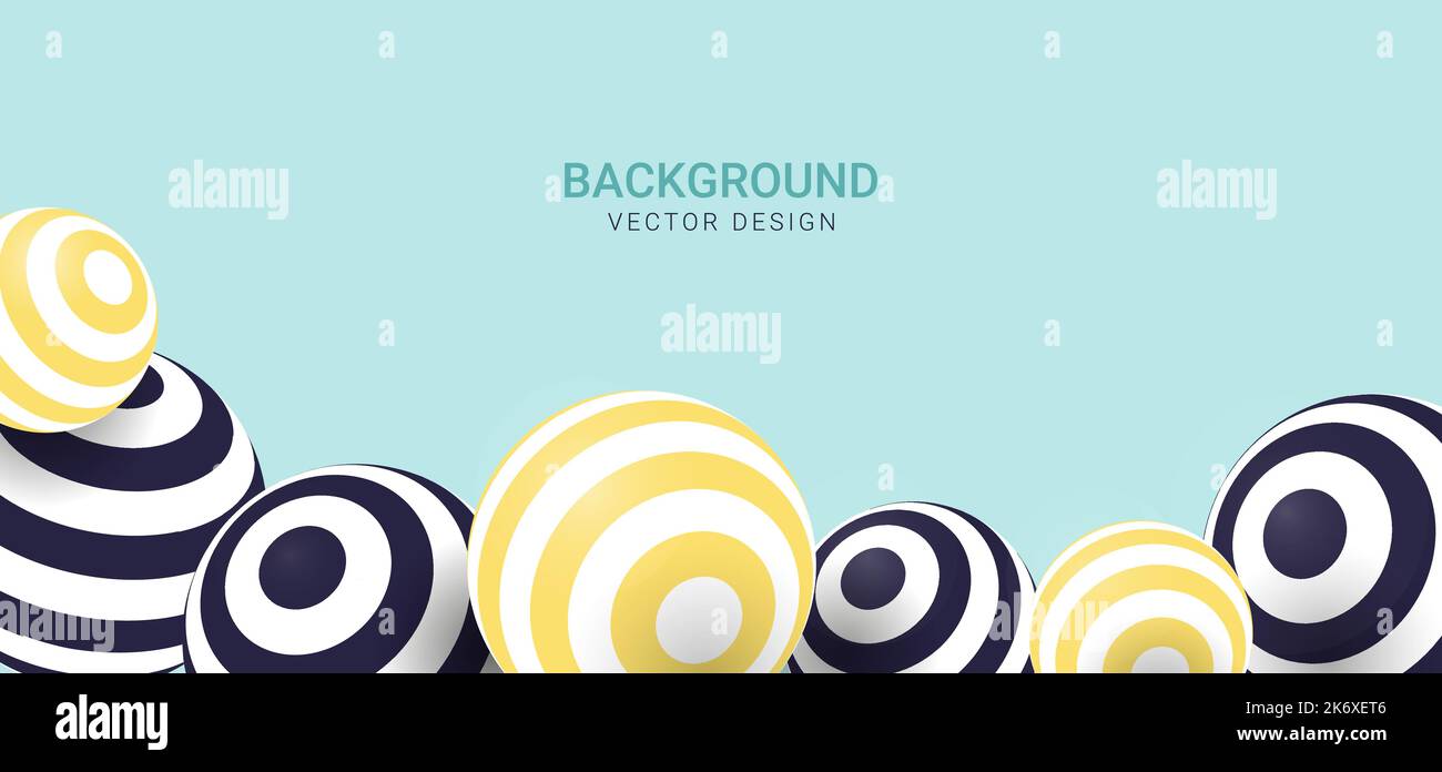 Abstract background with 3d geometric shapes. Modern cover design.  Stock Vector