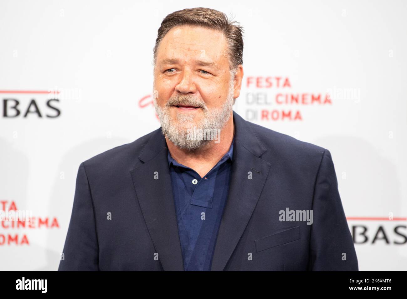 Photocall of Poker Face with Russell Crowe at 17th Rome Film Fest Stock ...