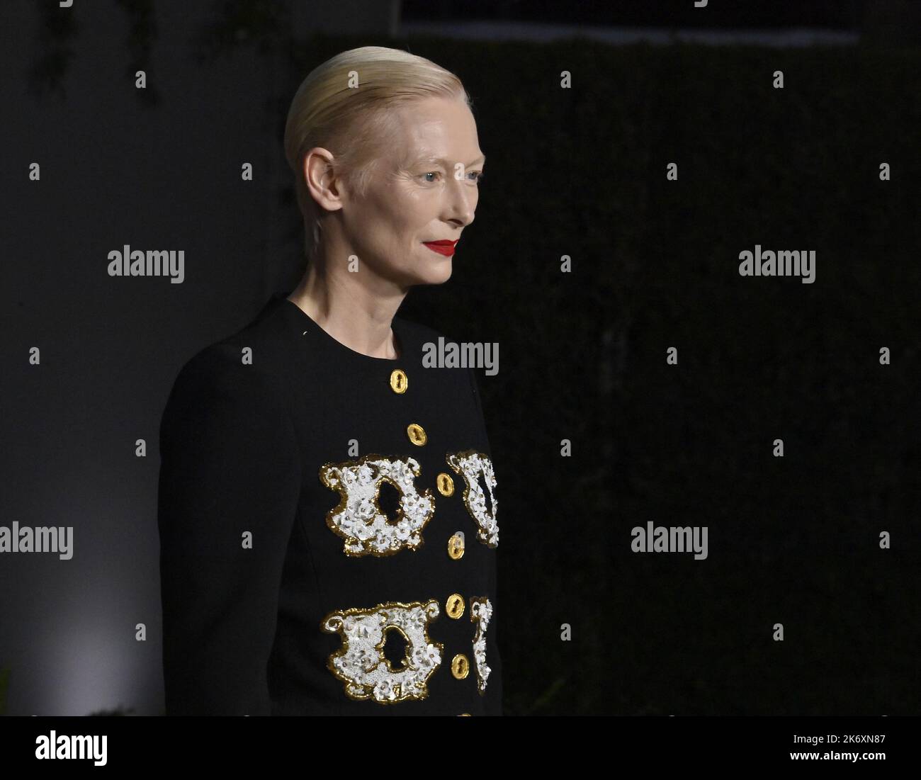 Los Angeles, United States. 15th Oct, 2022. Honoree Tilda Swinton attends the Second Annual Academy Museum Gala at the Academy of Motion Pictures in Los Angeles on Saturday, October 15, 2022. Photo by Jim Ruymen/UPI Credit: UPI/Alamy Live News Stock Photo