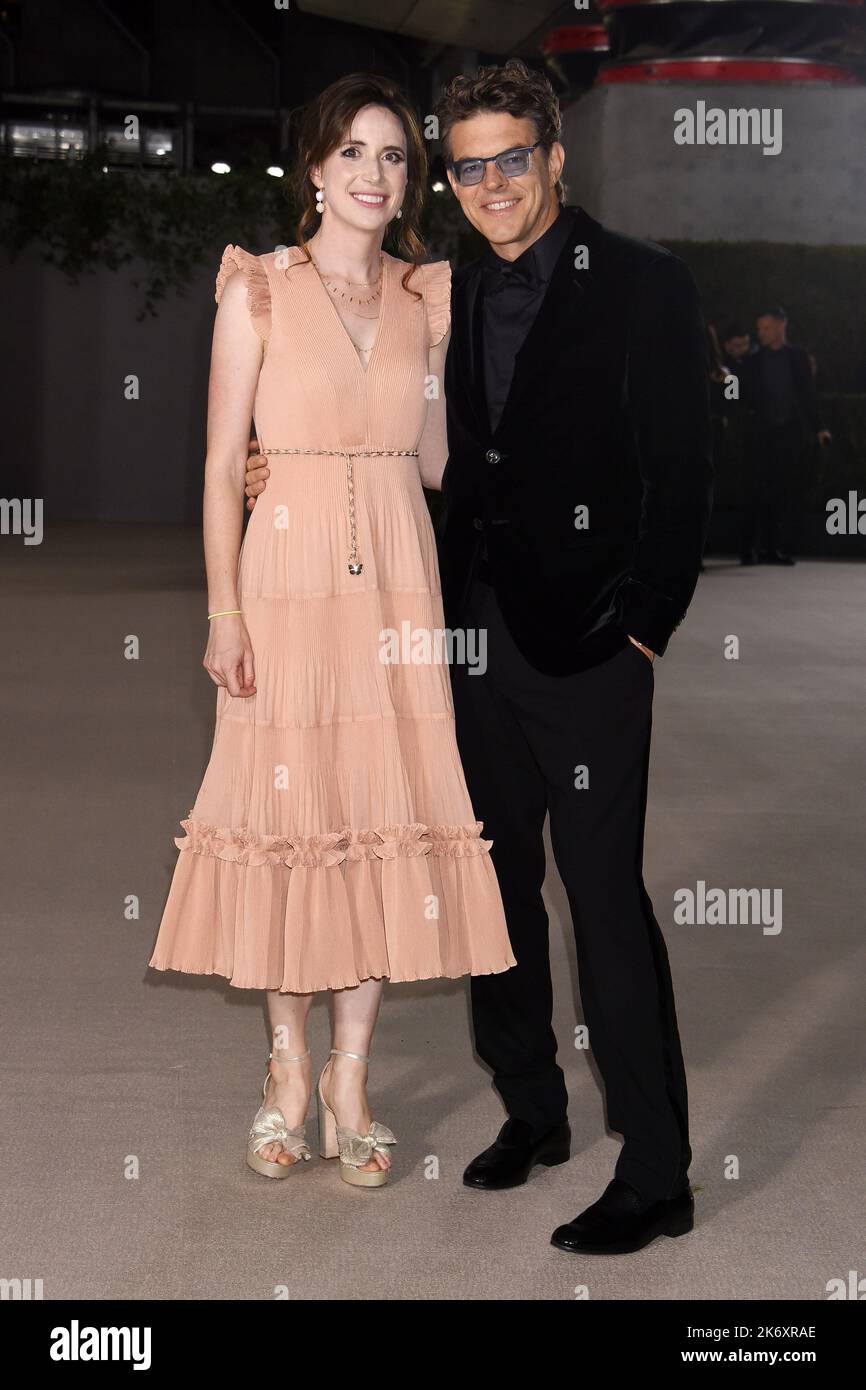 Jason Blum and Lauren Schuker arriving at The Second Annual Academy