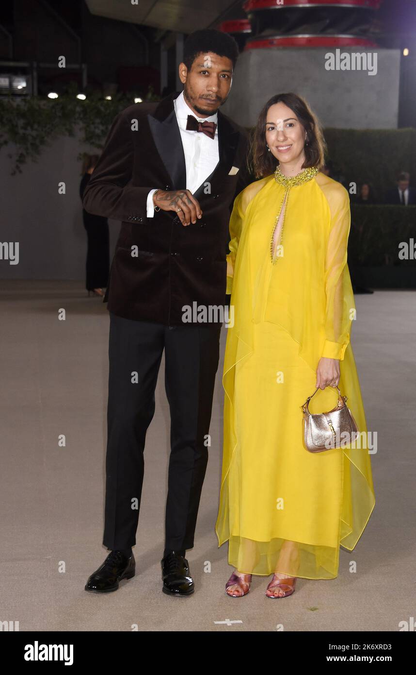 Honor Titus and Gia Coppola arriving at The Second Annual Academy