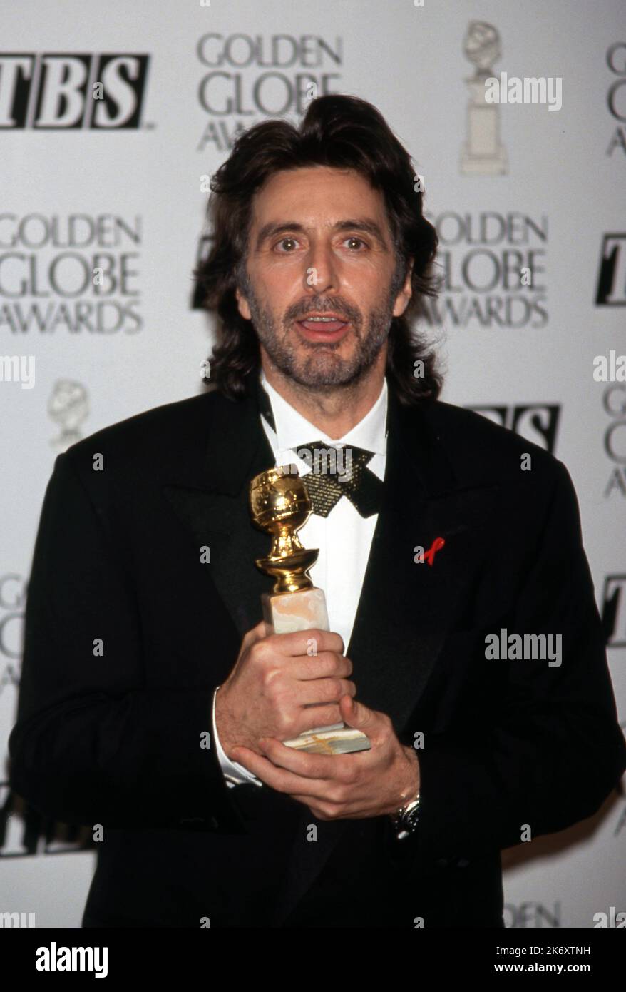 Al Pacino at The 50th Annual Golden Globe Awards at Beverly Hilton