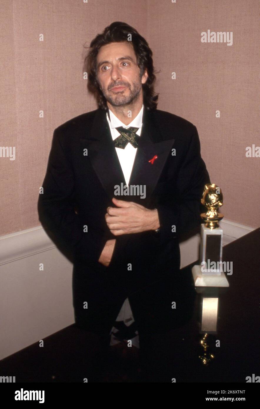 Al Pacino at The 50th Annual Golden Globe Awards at Beverly Hilton ...