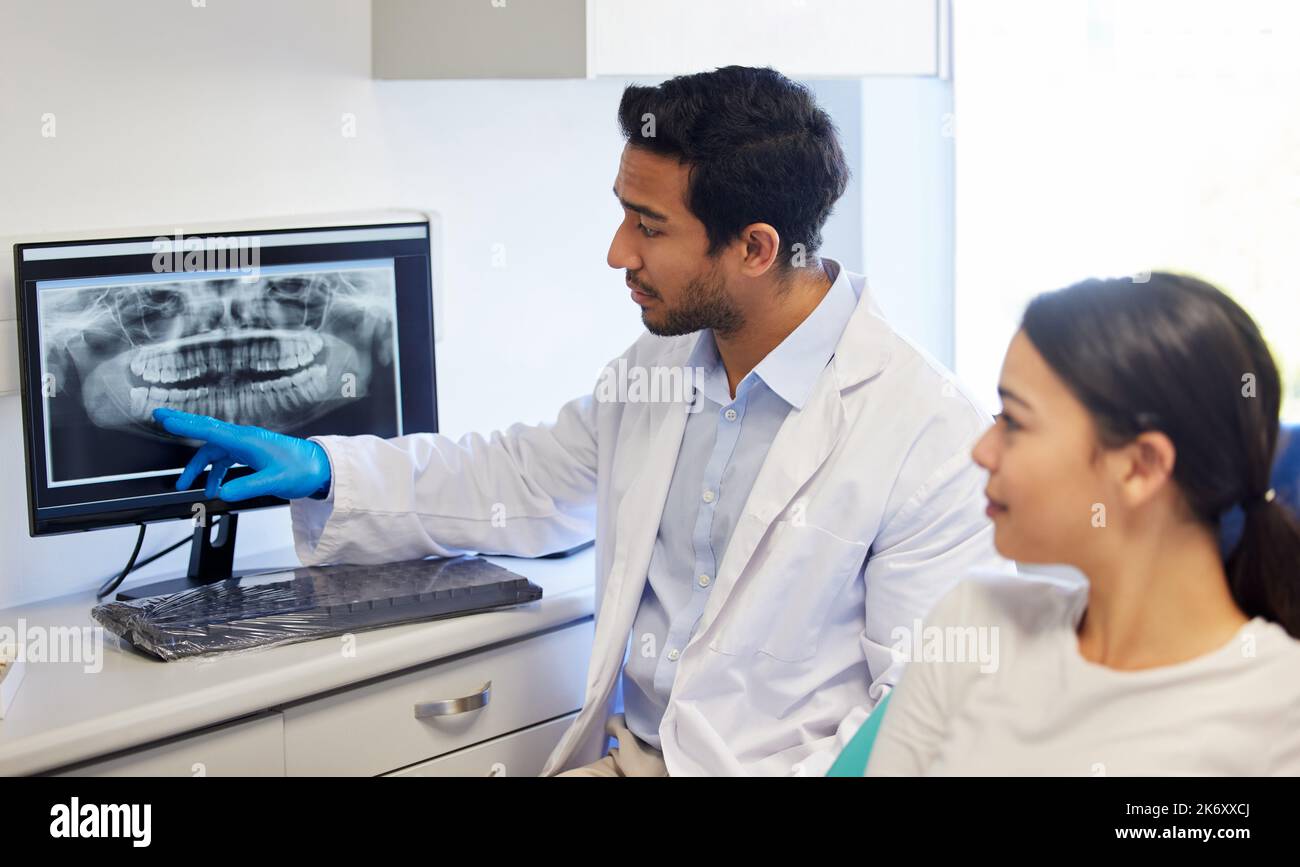 We need to remove this tooth to prevent overcrowding. a dentist
