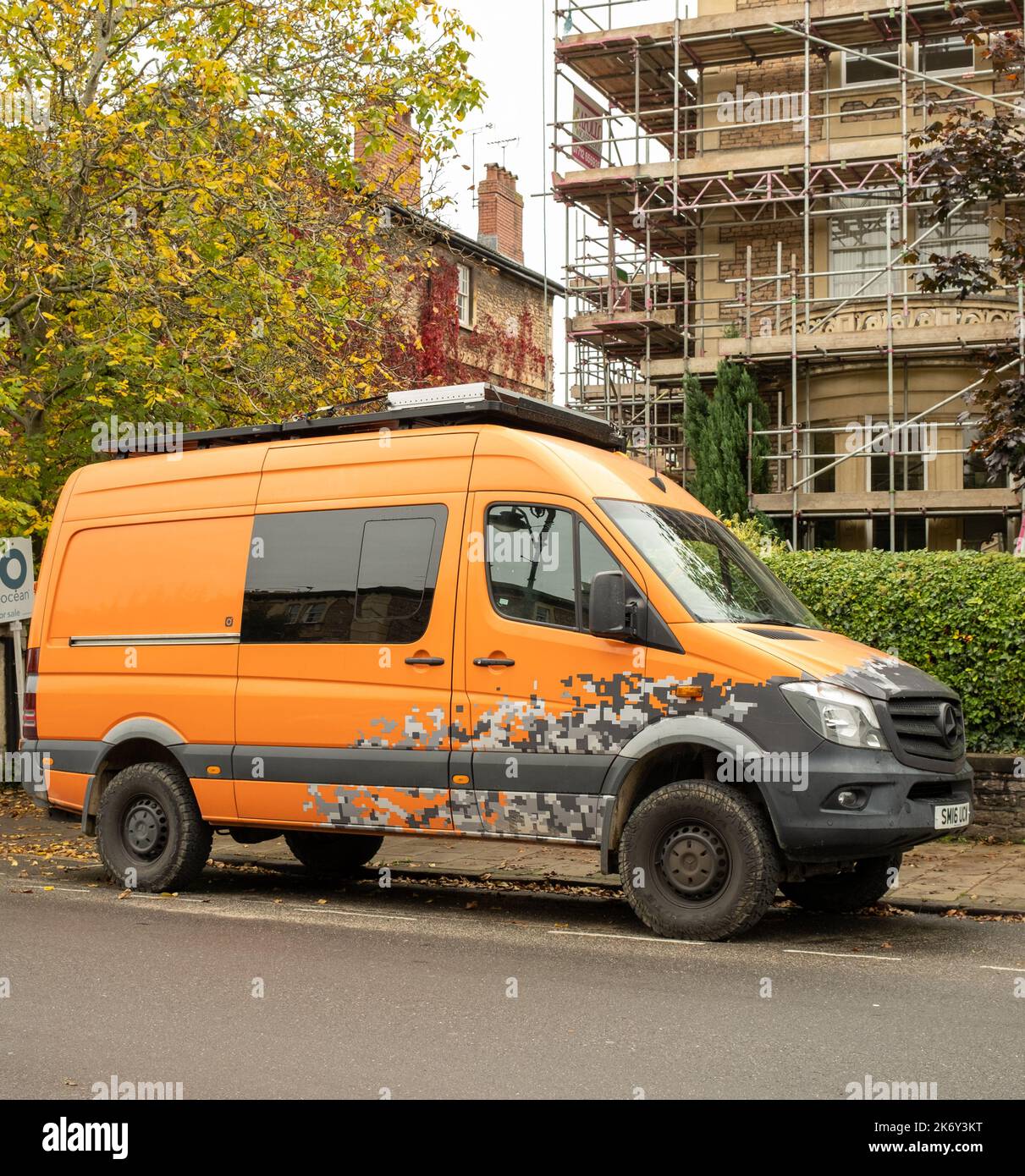 October 2022 Converted Mercedes Sprinter van converted into a camper