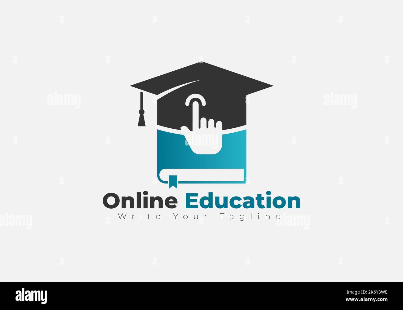 Education logo Stock Vector Images - Alamy