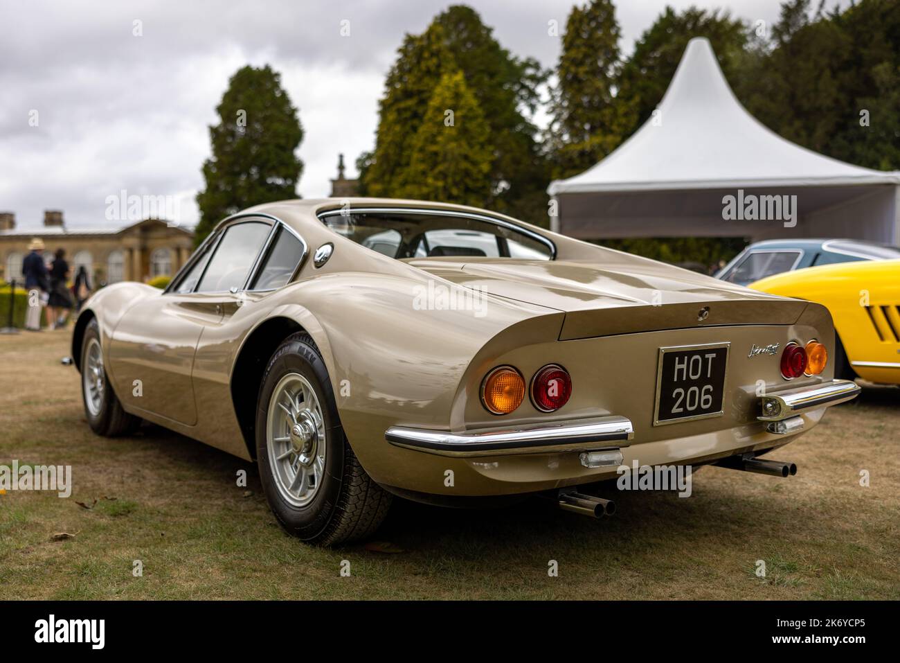 1968 Dino 206 Gt Berlinetta By Scaglietti ‘hot 206 On Display At The Concours Delégance Motor 6825