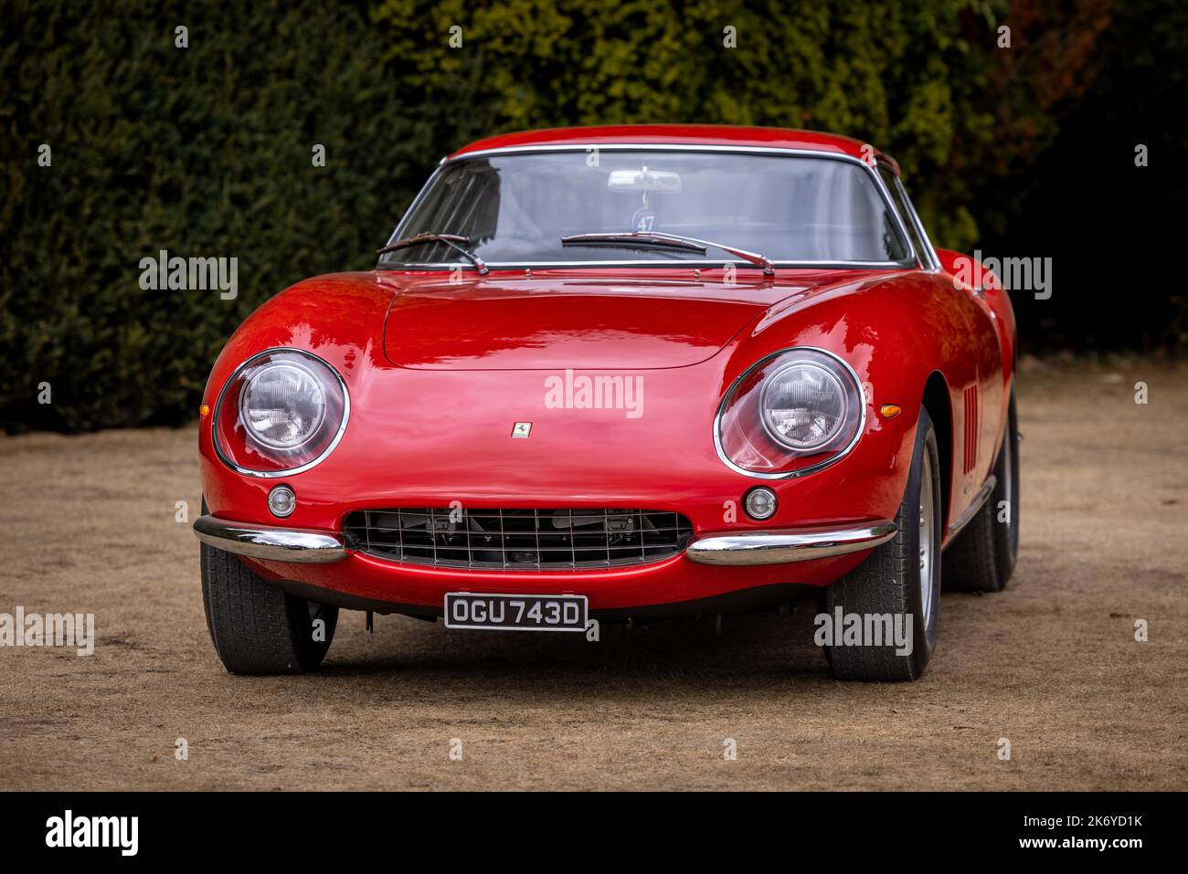 1966 Ferrari 275 GTB/C by Scaglietti ‘OGU 743D’ on display at the Concours d’Elégance motor show held at Blenheim Palace on the 4th September 2022 Stock Photo