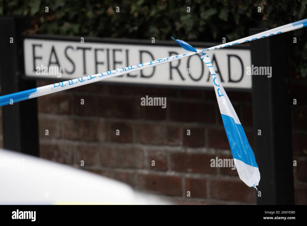 Brentwood Essex, UK. 16th Oct, 2022. Major Essex police incident Eastfield Road Brentwood Essex. Essex police have been approached for comment Credit: Ian Davidson/Alamy Live News Stock Photo