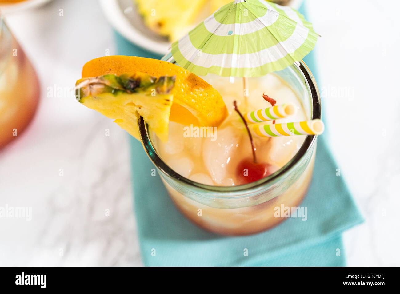 Malibu sunset cocktail hi-res stock photography and images - Alamy
