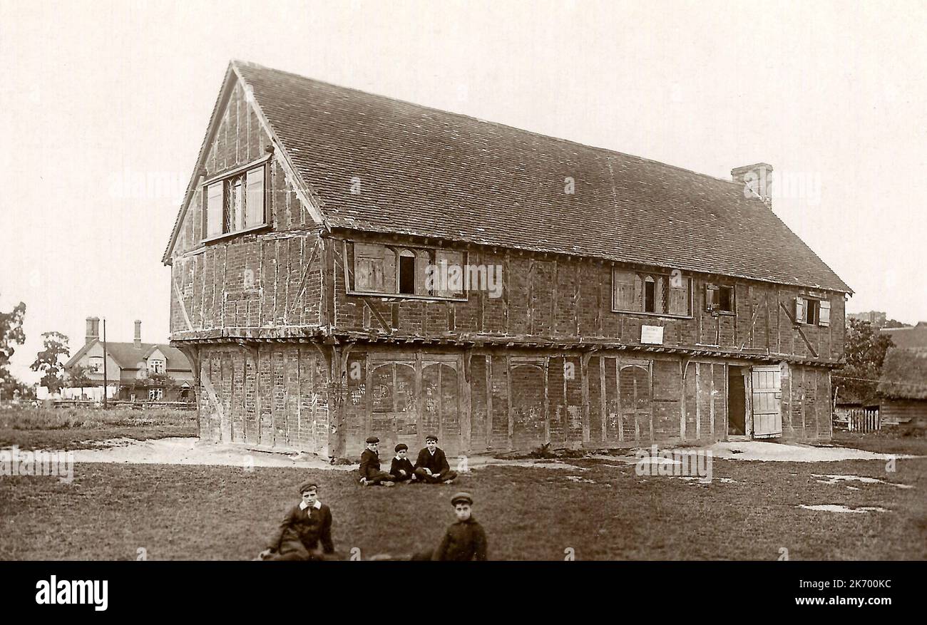 Moot hall Elstow Bedford Stock Photo Alamy