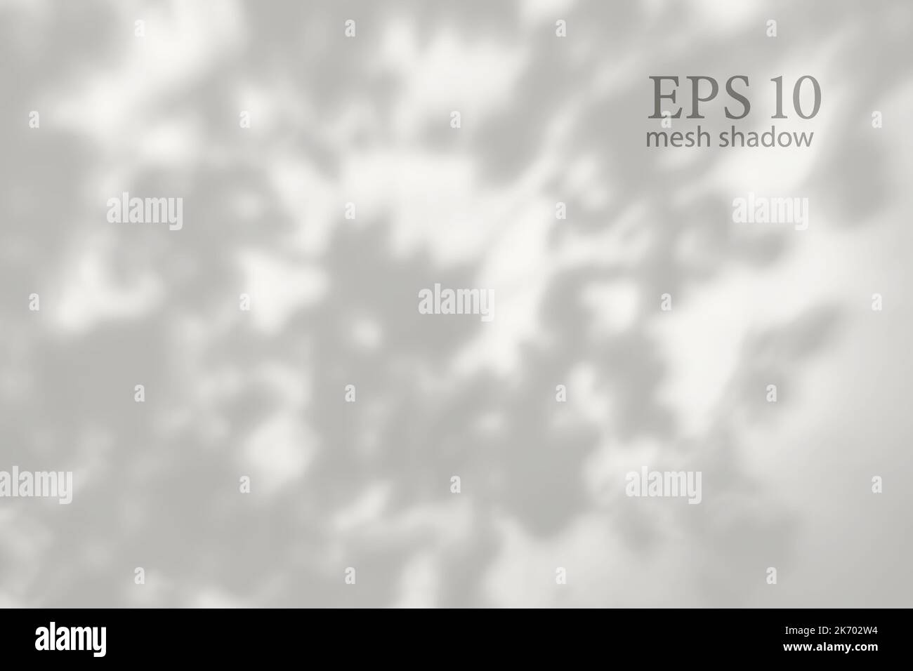 Transparent natural plant shadow. Light effect overlay. Mesh grid ...