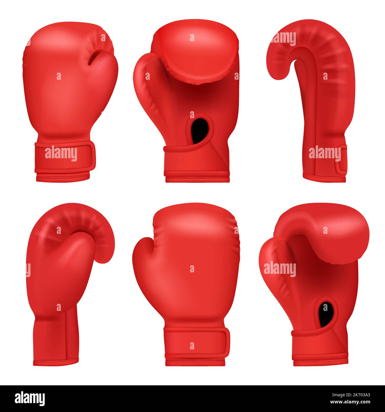 Gloves Boxers. Sport Professional Equipment For Punch Boxers Decent ...