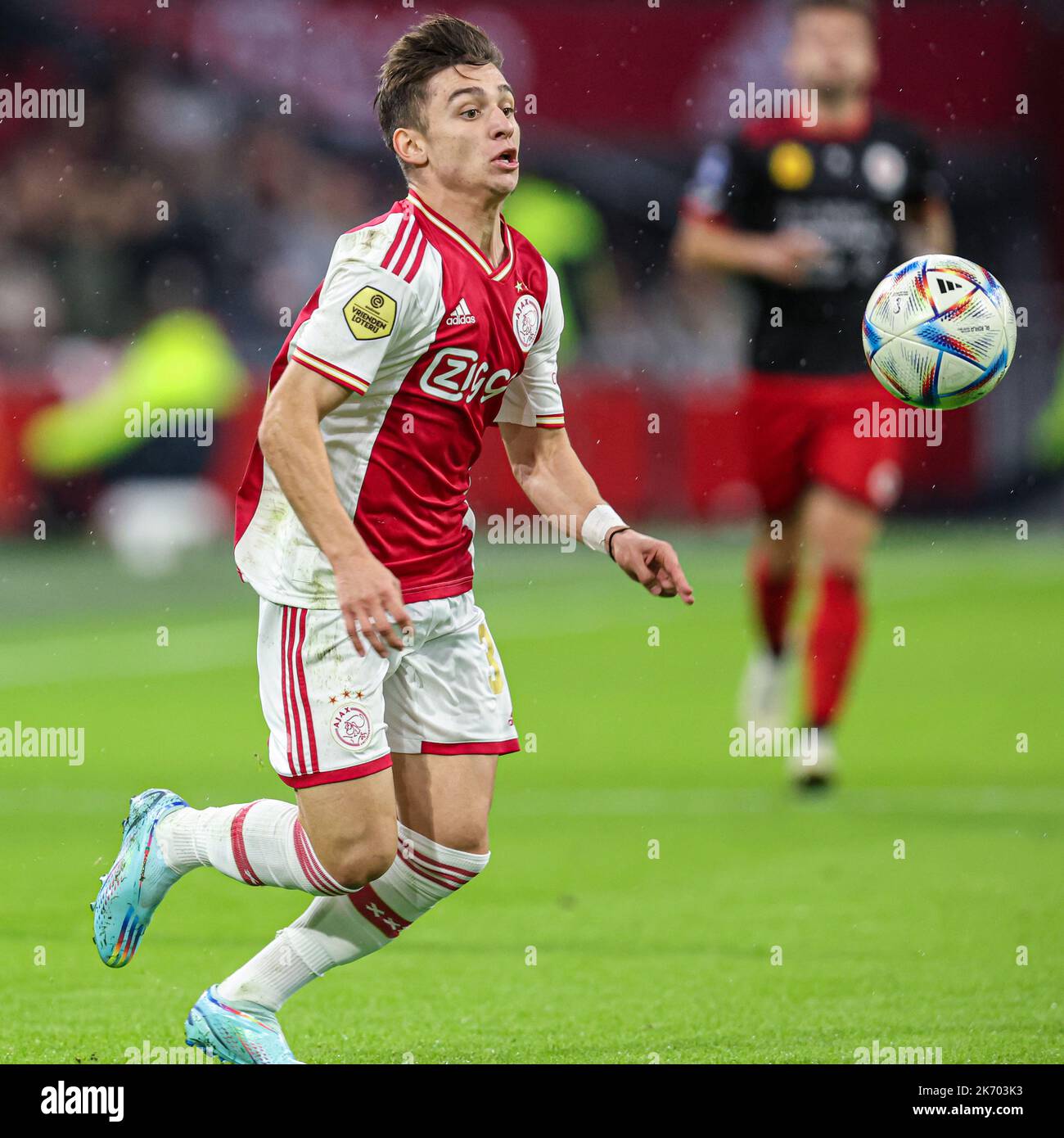 AMSTERDAM, NETHERLANDS - OCTOBER 16: Francisco Conceicao of Ajax during 