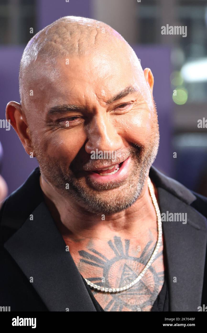 Dave Bautista, Glass Onion: A Knives Out Mystery - European Premiere ...