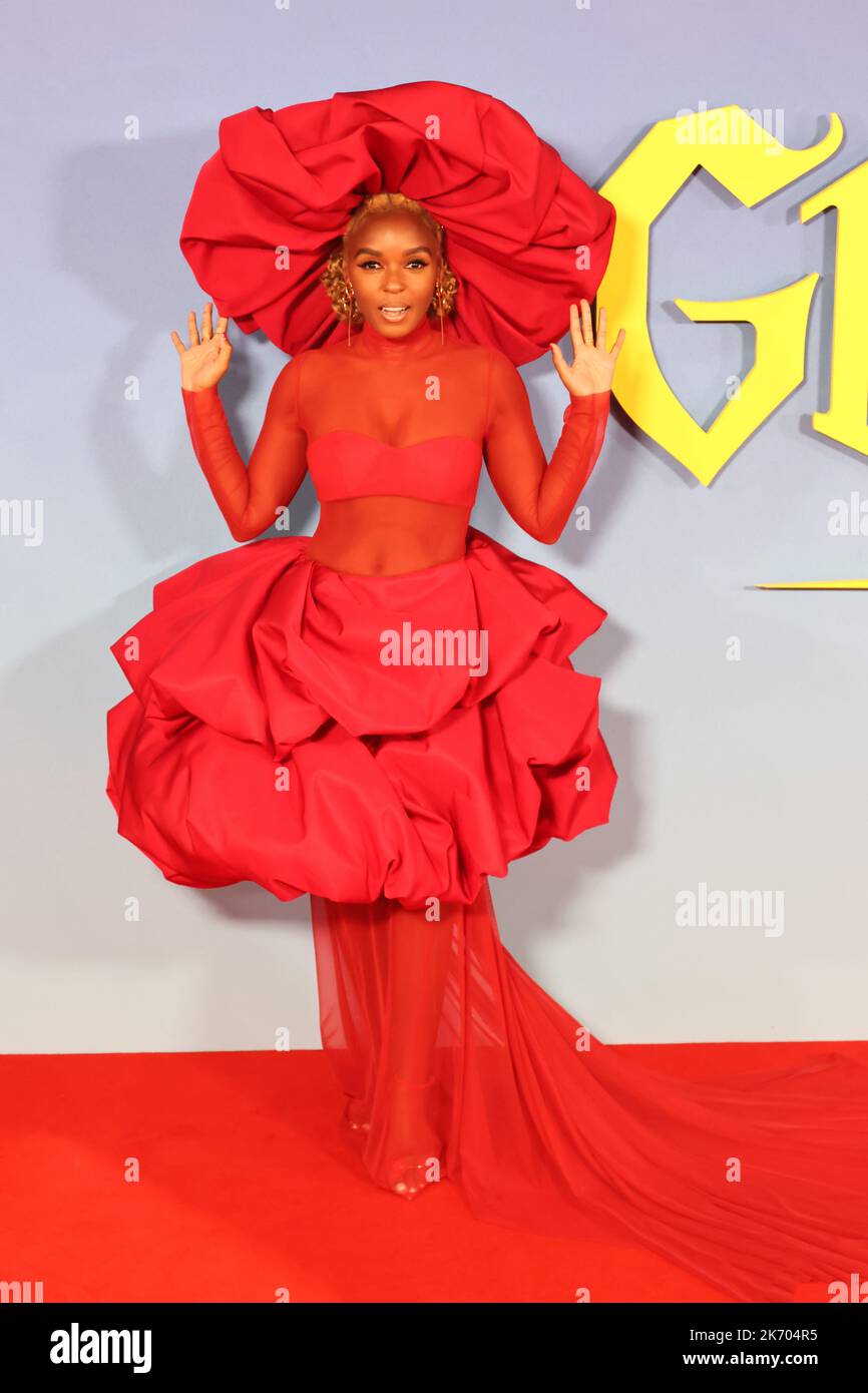 Janelle Monae, Glass Onion: A Knives Out Mystery - European Premiere, BFI London Film Festival, Southbank Centre, Royal Festival Hall, London, UK, 16 Stock Photo