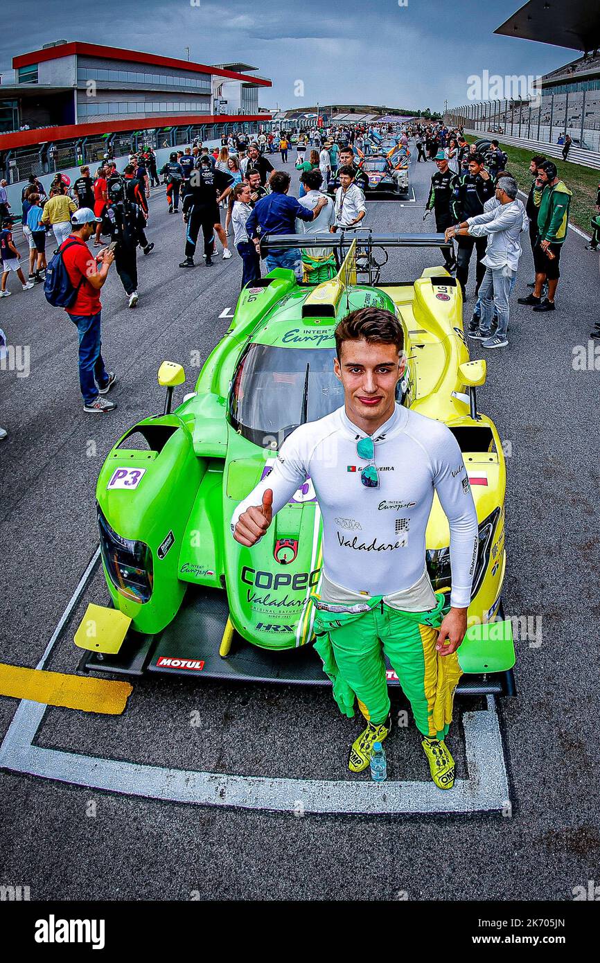 OLIVEIRA Guilherme (prt), Inter Europol Competition, Ligier JS P320 - Nissan, portrait Pre Grid ambiance during the 4 Hours of Portimao 2022, 6th round of the 2022 European Le Mans Series on the Algarve International Circuit from October 14 to 16, in Portimao, Portugal - Photo Paulo Maria / DPPI Stock Photo