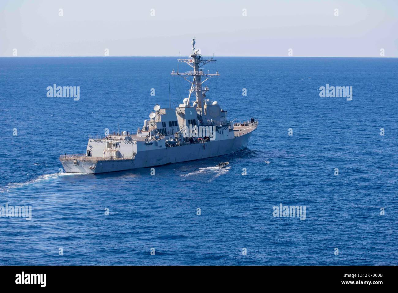 221015-N-N0777-1084 IONIAN SEA (Oct. 15, 2022) The Arleigh Burke-class ...