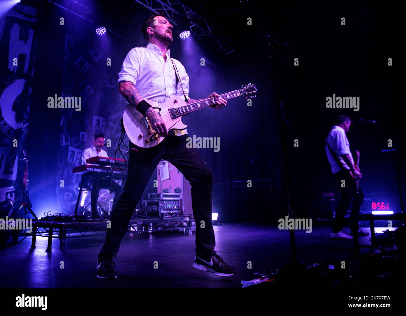 Frank Turner at Manchester Academy October 2022 Stock Photo