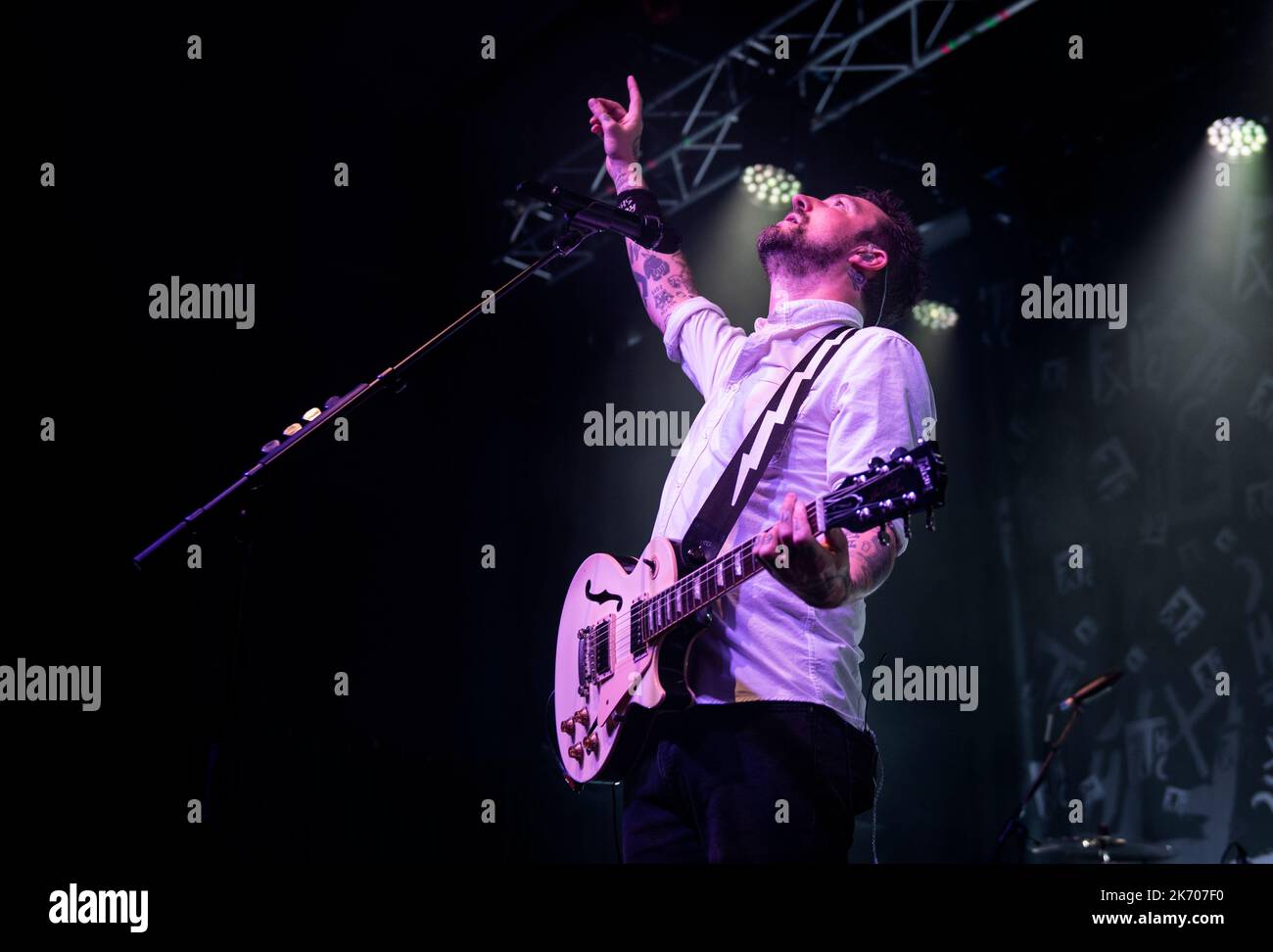 Frank Turner at Manchester Academy October 2022 Stock Photo