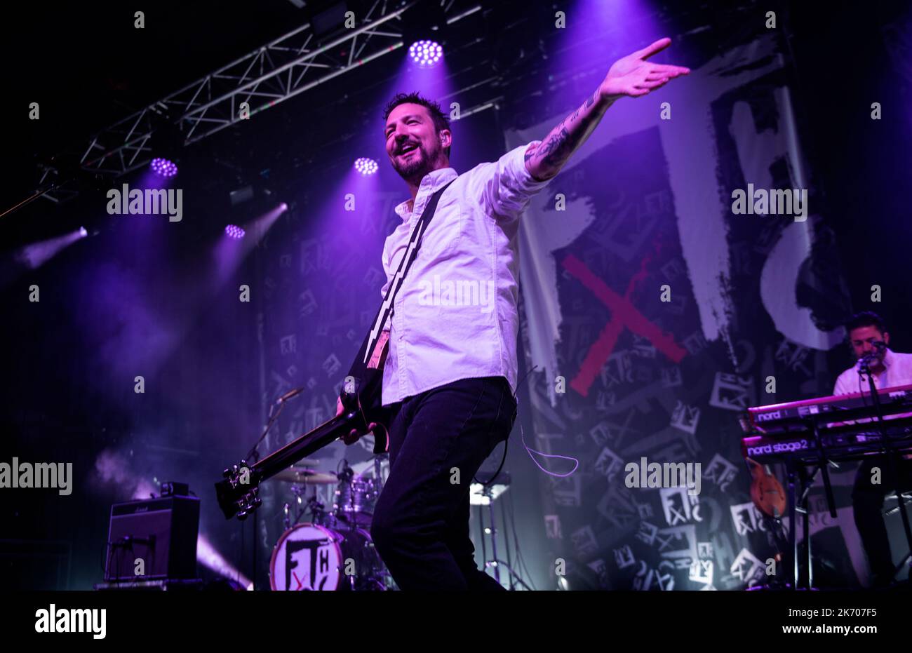 Frank Turner at Manchester Academy October 2022 Stock Photo